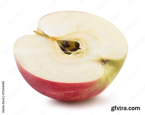 Apple Isolated On A White Background 5xJPEG