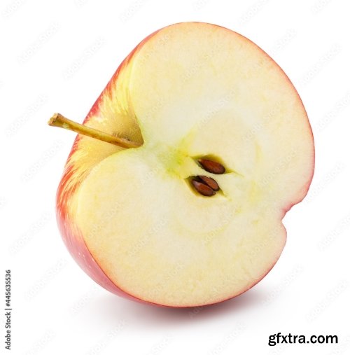 Apple Isolated On A White Background 5xJPEG