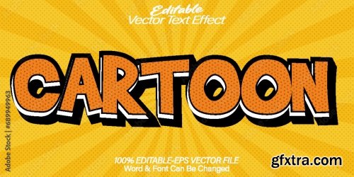 Vector Text Effect Editable Alphabet 9 20xAI