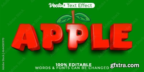 Vector Text Effect Editable Alphabet 2 20xAI