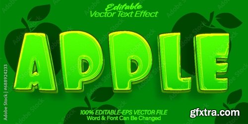 Vector Text Effect Editable Alphabet 2 20xAI