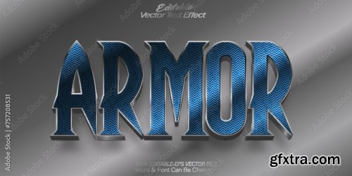 Vector Text Effect Editable Alphabet 2 20xAI