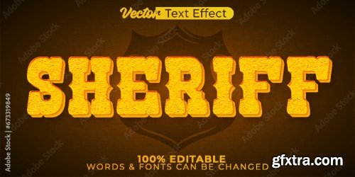 Vector Text Effect Editable Alphabet 41 24xAI