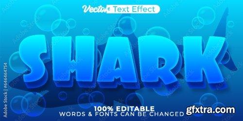 Vector Text Effect Editable Alphabet 41 24xAI