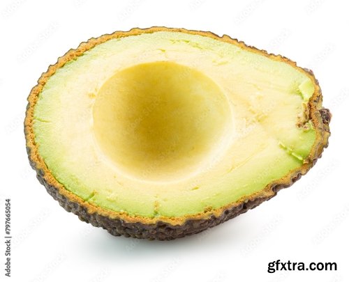 Avocado Isolated On A White Background 2 15xJPEG