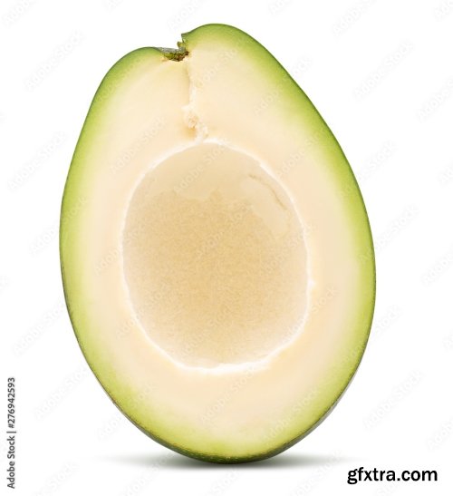 Avocado Isolated On A White Background 2 15xJPEG