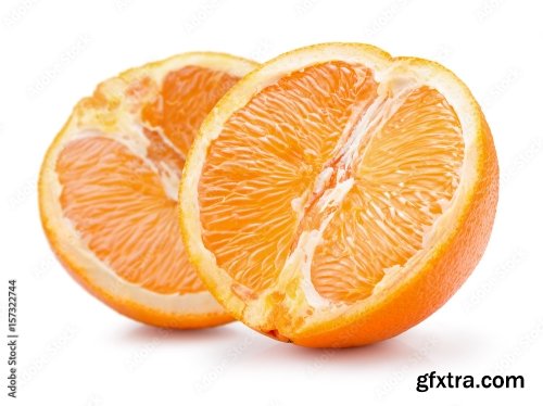 Orange Isolated On A White Background 18xJPEG