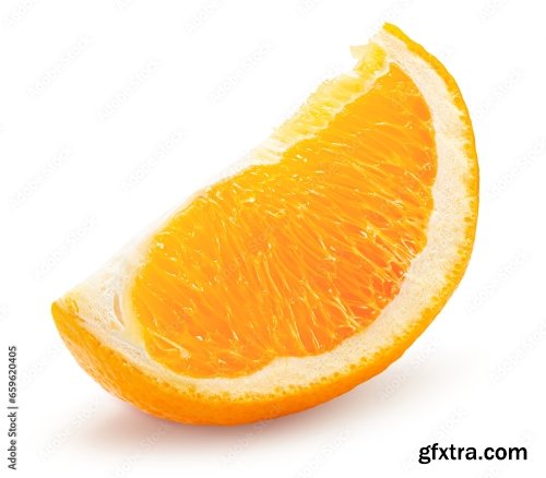 Orange Isolated On A White Background 18xJPEG