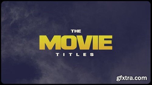 Videohive The Movie Titles 52521784