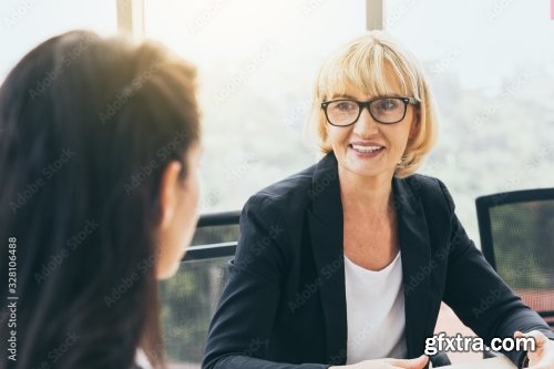 Businesswoman In Meeting 4xJPEG