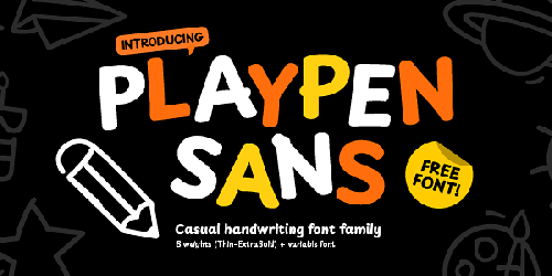 Playpen Sans 8xTTF