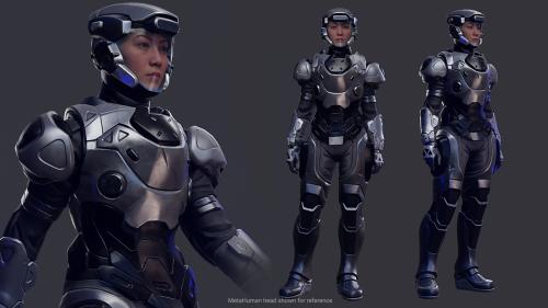 UnrealEngine - SciFi Troopers Set