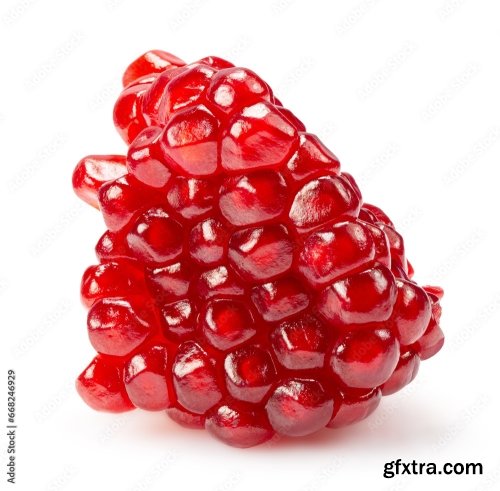 Pomegranate Isolated On A White Background 3 21xJPEG