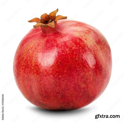 Pomegranate Isolated On A White Background 3 21xJPEG