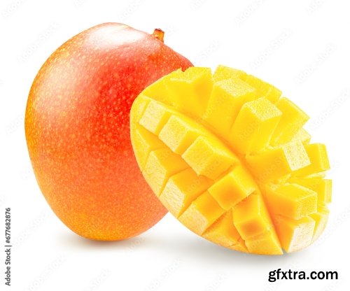 Mango Isolated On A White Background 19xJPEG