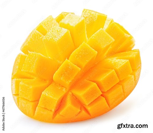 Mango Isolated On A White Background 19xJPEG