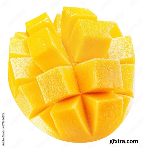 Mango Isolated On A White Background 19xJPEG