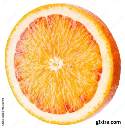 Sicilian Orange Isolated On A White Background 14xJPEG