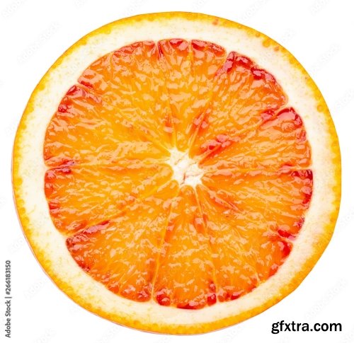 Sicilian Orange Isolated On A White Background 14xJPEG