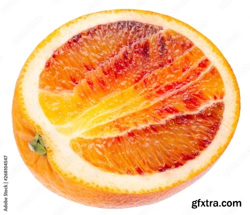 Sicilian Orange Isolated On A White Background 14xJPEG