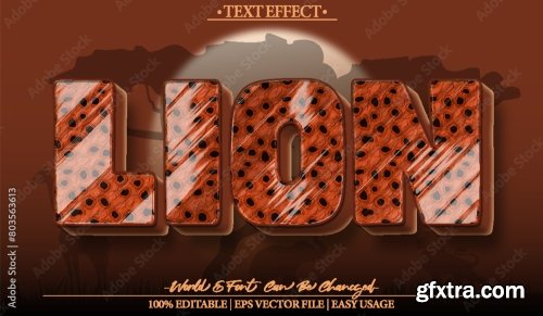 Vector Text Effect Editable Alphabet 30 21xAI