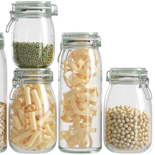 glass jar set