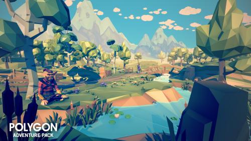 UnrealEngine - POLYGON Adventure Pack