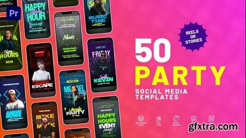 Videohive Instagram Party Reels 52533718