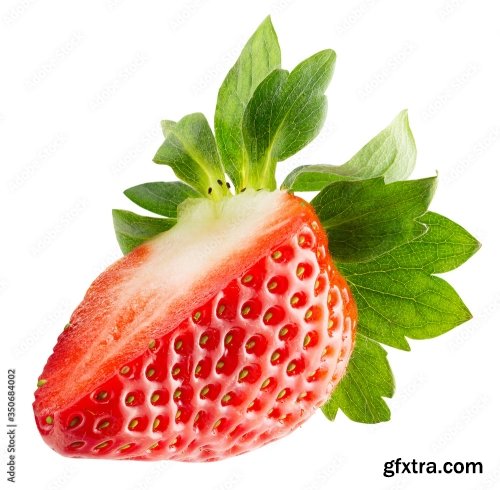 Strawberry Isolated On A White Background 18xJPEG