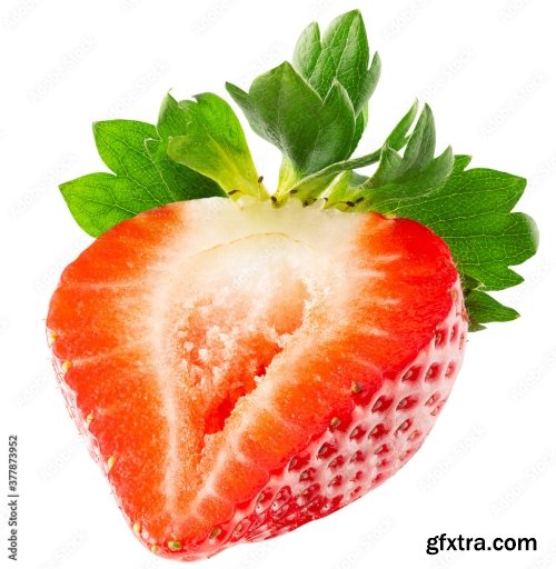 Strawberry Isolated On A White Background 18xJPEG