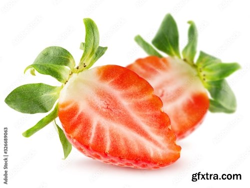 Strawberry Isolated On A White Background 18xJPEG