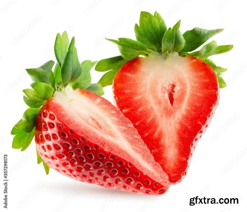 Strawberry Isolated On A White Background 18xJPEG