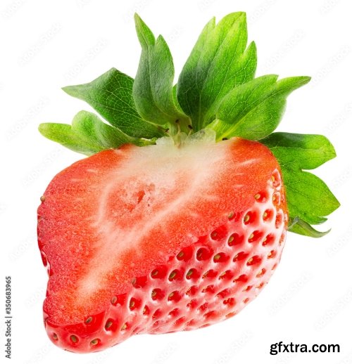 Strawberry Isolated On A White Background 18xJPEG