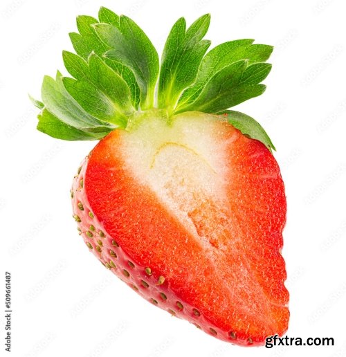 Strawberry Isolated On A White Background 18xJPEG