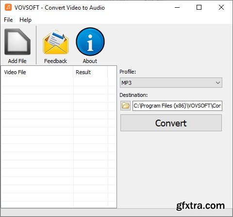 VovSoft Convert Video to Audio 2.2