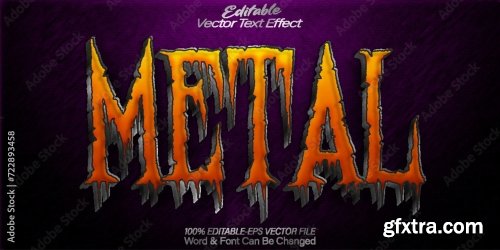 Vector Text Effect Editable Alphabet 32 25xAI