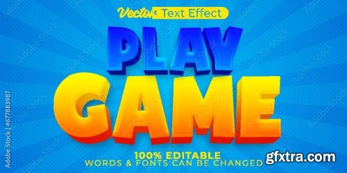 Vector Text Effect Editable Alphabet 36 25xAI