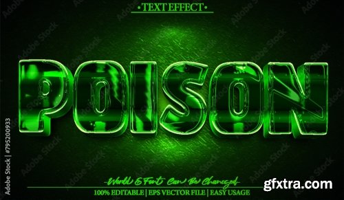 Vector Text Effect Editable Alphabet 36 25xAI