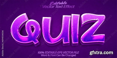 Vector Text Effect Editable Alphabet 37 25xAI