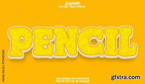 Vector Text Effect Editable Alphabet 35 25xAI