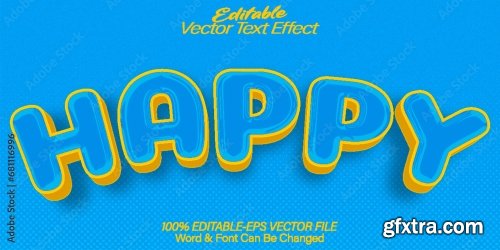 Vector Text Effect Editable Alphabet 24 25xAI