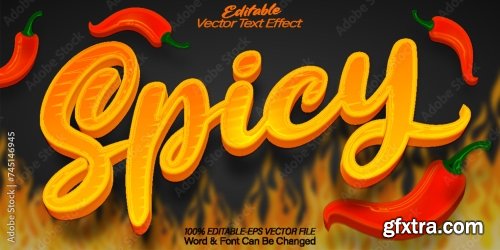 Vector Text Effect Editable Alphabet 43 25xAI