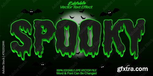 Vector Text Effect Editable Alphabet 43 25xAI