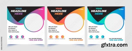 Fitness Gym Sport Social Media Banner Template 20xAI