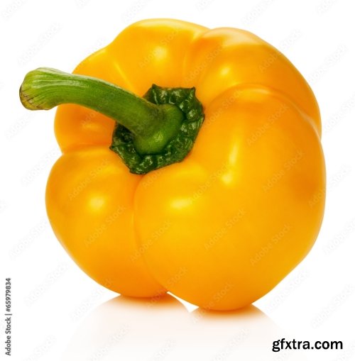 Yellow Pepper Isolated On A White Background 3 16xJPEG