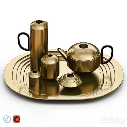 TOM DIXON - FORM Tea Set