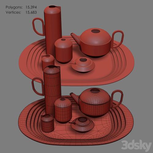 TOM DIXON - FORM Tea Set