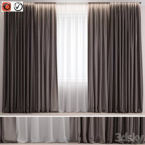 Curtains set 05 vray | corona