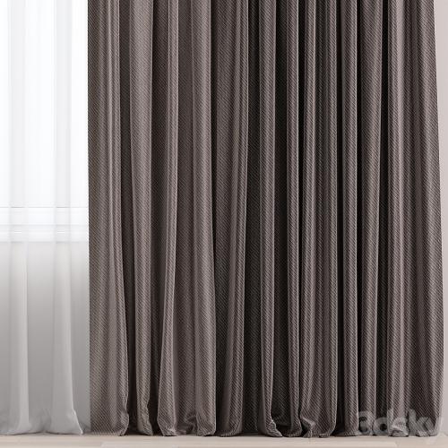 Curtains set 05 vray | corona