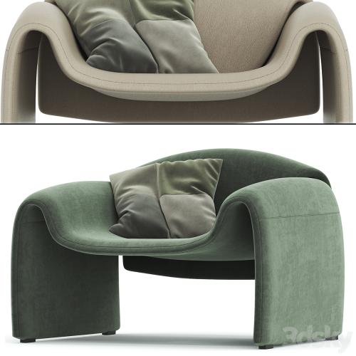 Le Club Armchair By Poliform